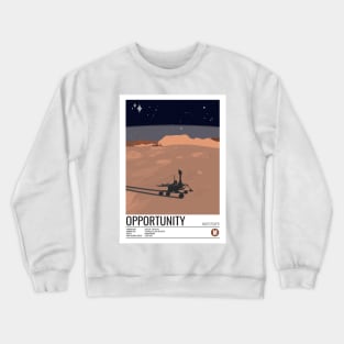 Mars Opportunity Rover Crewneck Sweatshirt